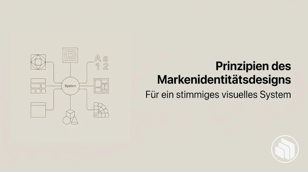 Darstellung der Prinzipien für ein stimmiges System der Markenidentität