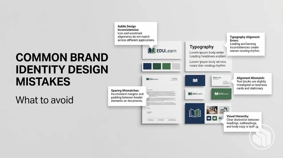 Examples of common Brand Identity Design mistakes