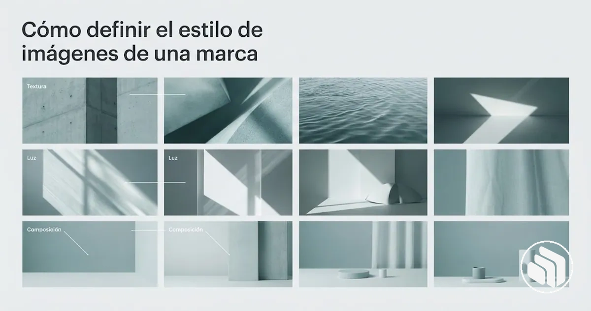 Estilo de imágenes de marca con una dirección fotográfica y visual coherente